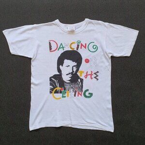 Vintage 1987 Lionel Richie The Outrageous UK Tour Concert T shirt